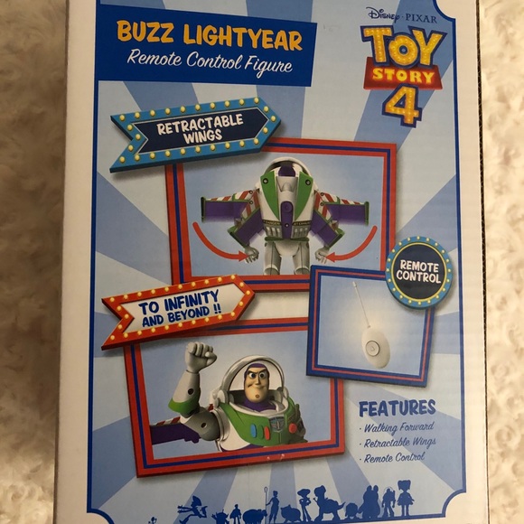Toy Story 4 Buzz Lightyear Remote Control Figure - Picture 3 of 4